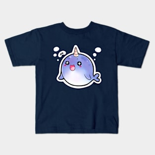 Chibi Narwhal Kids T-Shirt